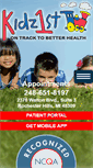 Mobile Screenshot of kidz1st.com